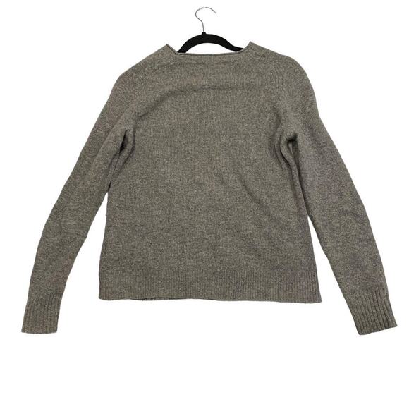 J. Crew Llama Embellished Gray Sweater Size Small - Picture 2 of 5